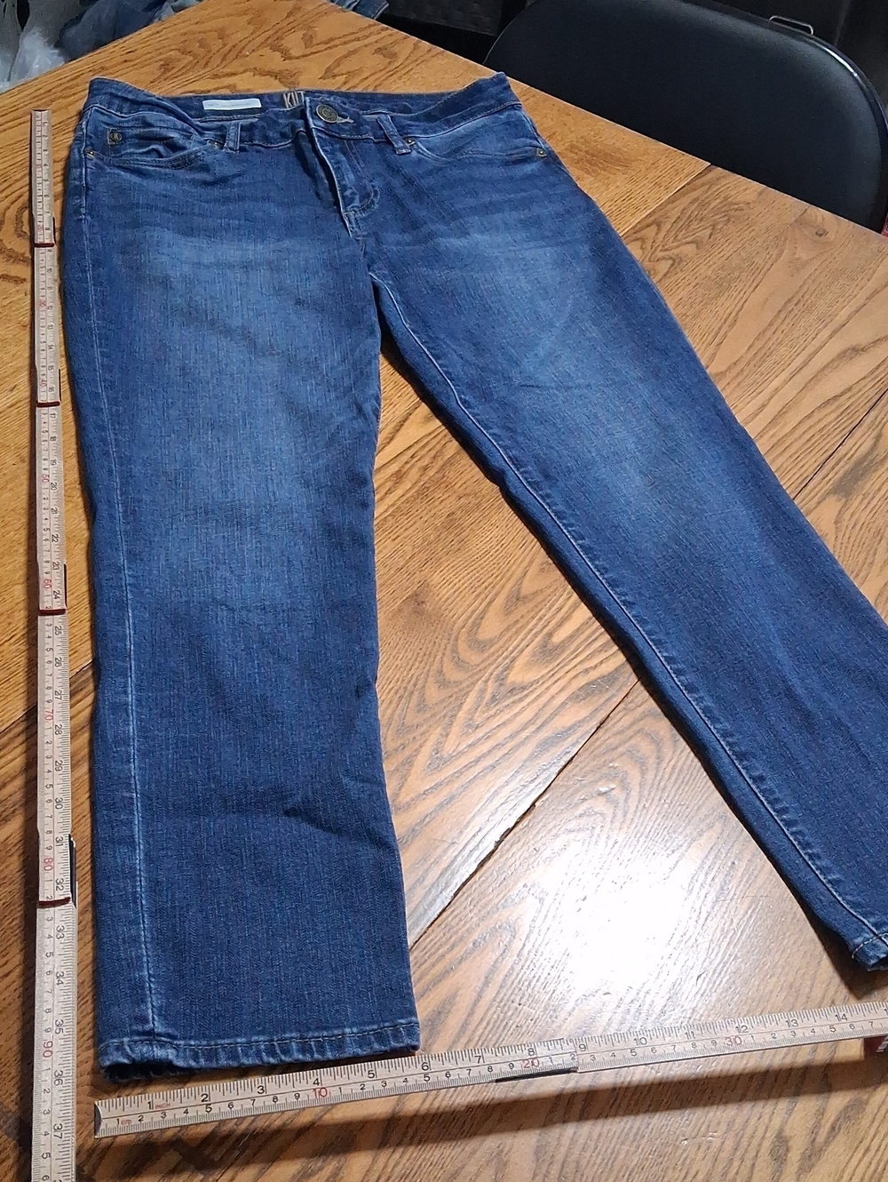 KUT FROM THE KLOTH Jeans Womens 4 KATY ANKLE STRAIGHT LEG Used Denim Pants